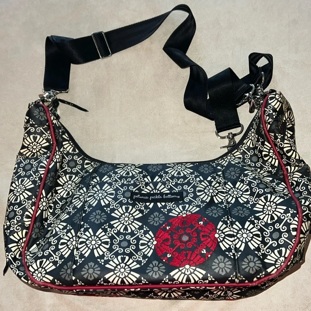 Petunia Pickle Bottom Diaper Bag EUC